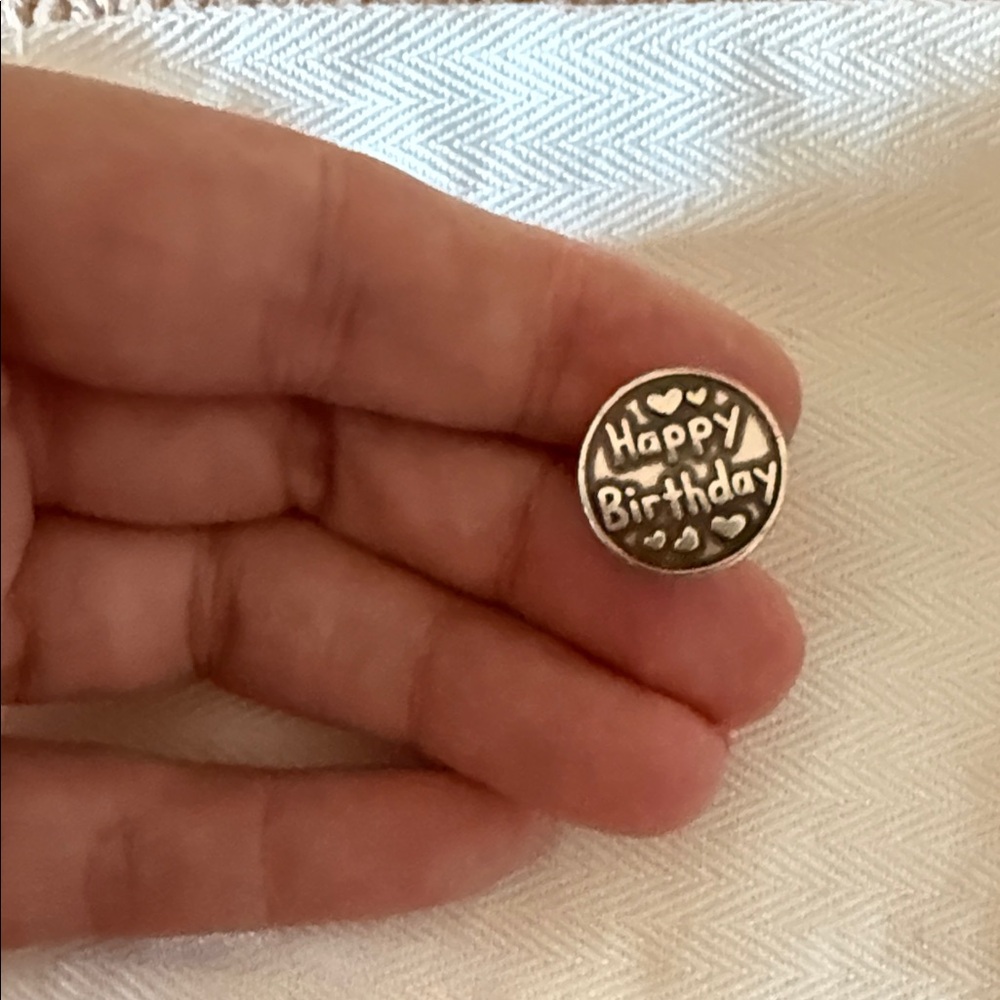 Brighton Silver-Tone Birthday Cake Charm